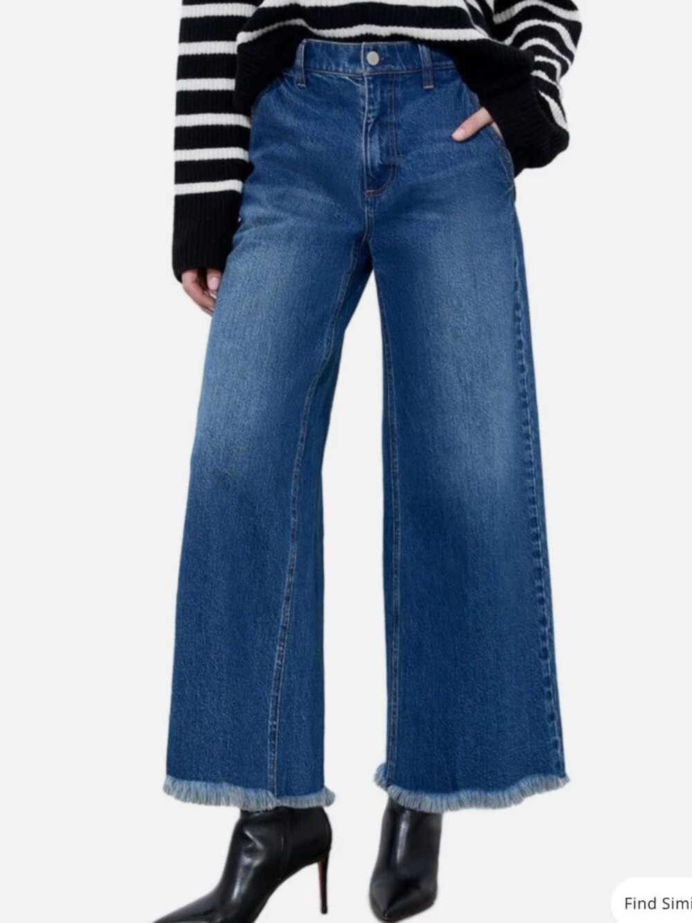 Size 28 Alice + Olivia Emory Stove Pipe Jeans